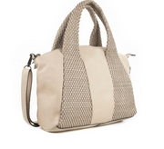 Angela Washed Soft Leather Tote Shoulder Handbag by Milo