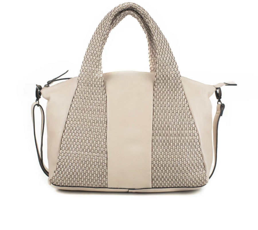 Angela Washed Soft Leather Tote Shoulder Handbag by Milo