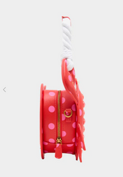 Shell Raiser Red Handbag by Betsey Robin Boutique