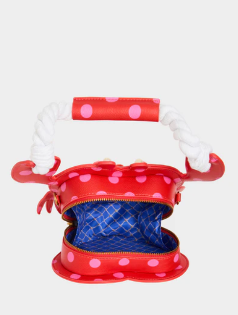 Shell Raiser Red Handbag by Betsey Robin Boutique