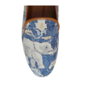 Ramon Tenza Loafer Shoe in Navy Elephant Robin Boutique