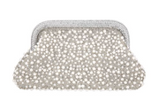 Evening Glass Beaded Clutch Handbag