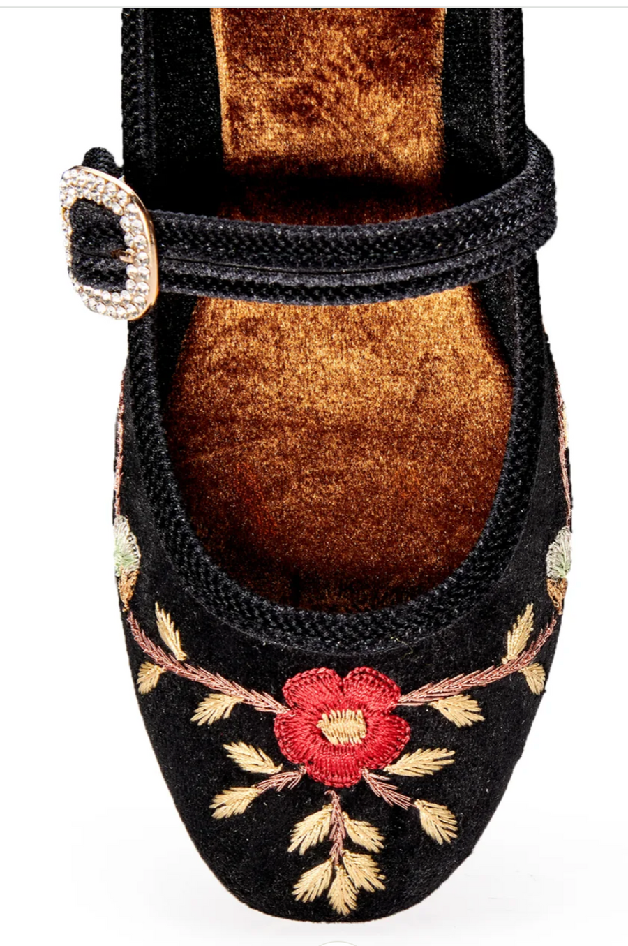 Paradise Black Mary Jane by Fuchsia Shoes -Robin Boutique