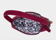 Headliner Deboss Top Zip Cherry Handbag by Betsey Johnson - Robin Boutique