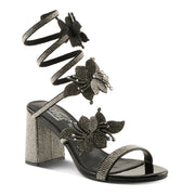Fancy Wrap Flower ToTheMoon Shoes by Azura Robin Boutique