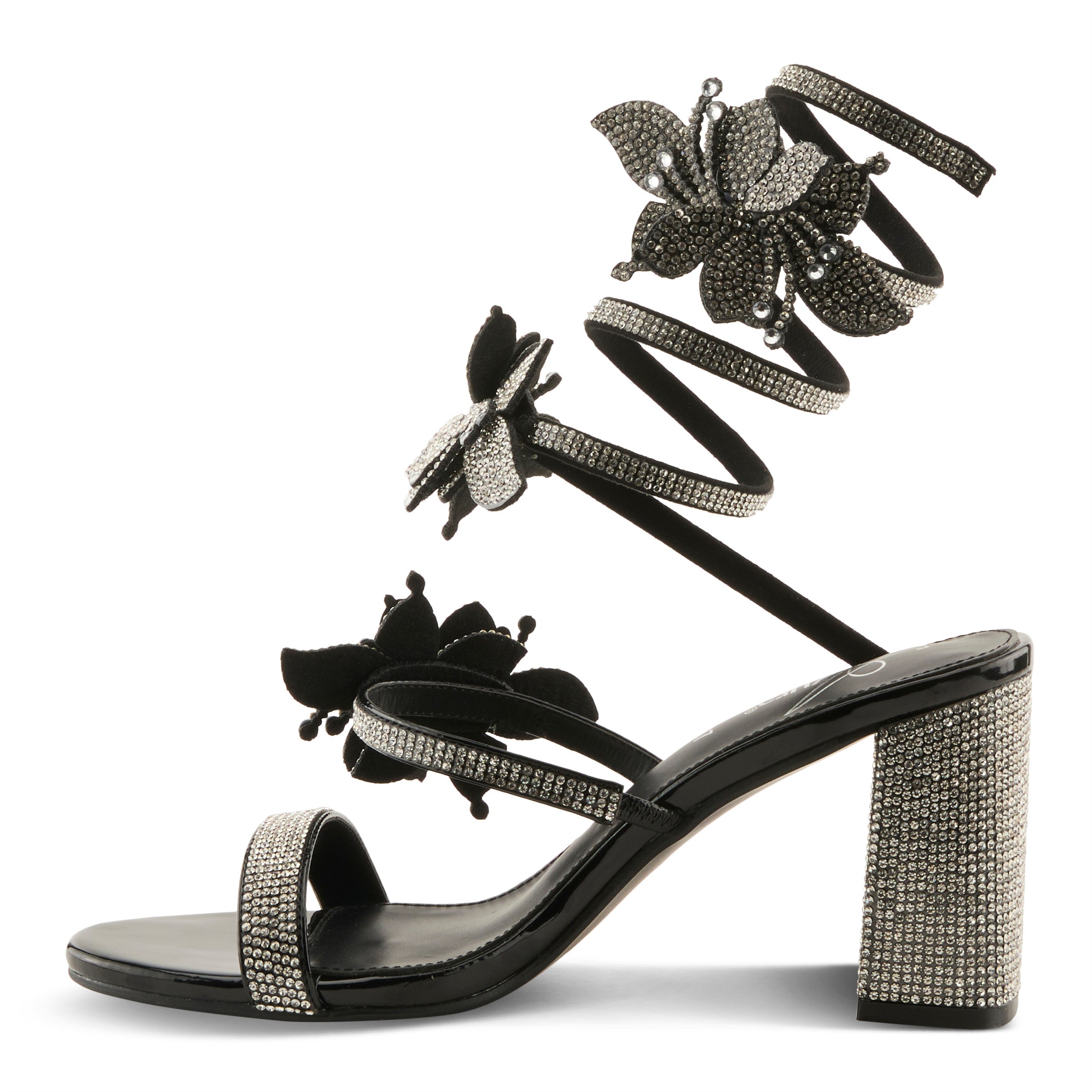 Fancy Wrap Flower ToTheMoon Shoes by Azura Robin Boutique