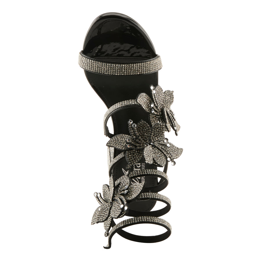 Fancy Wrap Flower ToTheMoon Shoes by Azura Robin Boutique
