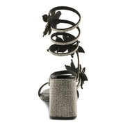 Fancy Wrap Flower ToTheMoon Shoes by Azura Robin Boutique