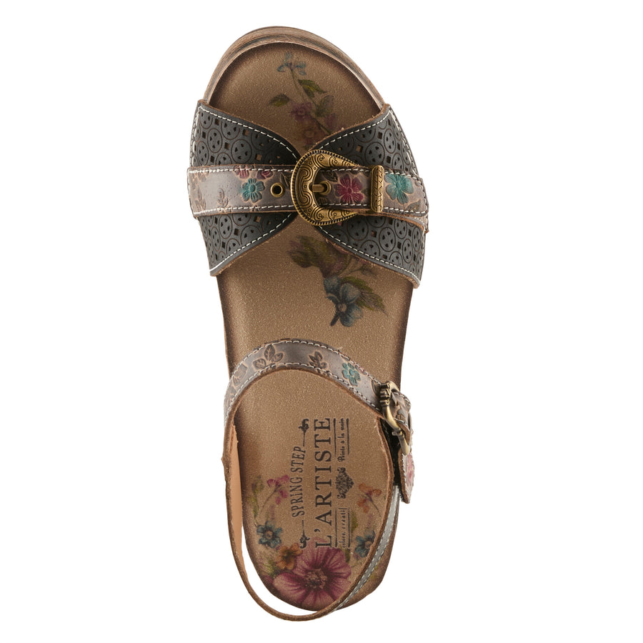 L'Artiste Upperbuck Sandal Robin Boutique