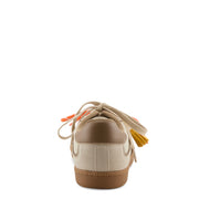 Patrizia Vesara Sneakers in bone back view - Robin Boutique