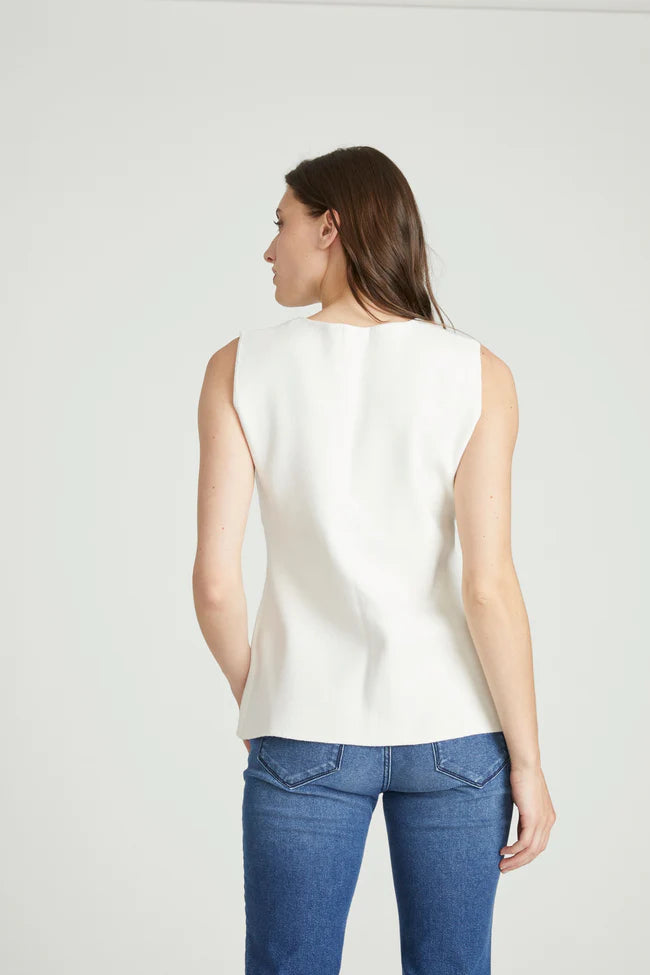 Deanna Sweater Tank in Limoncello by Driftwood