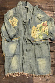 Floral Skies Duster by Jaded Gypsy