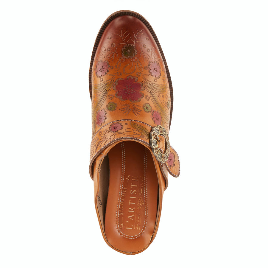 L'Artiste ZOOZI Floral Mules