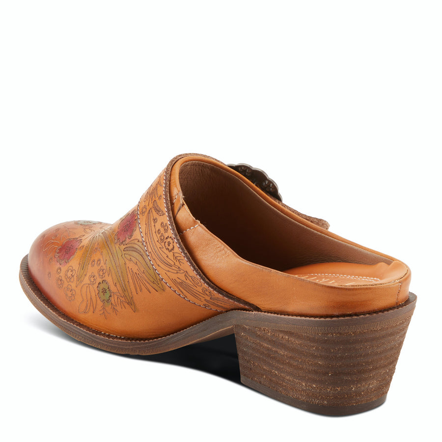 L'Artiste ZOOZI Floral Mules