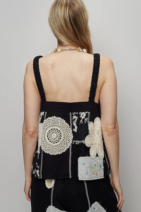 Patchwork Chic Top