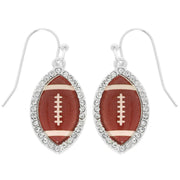 Gameday Football Dangle Earrings Robin Boutique