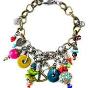 Peace Charm Bracelet