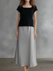 Pleated Short Sleeve Top by EllyNDale