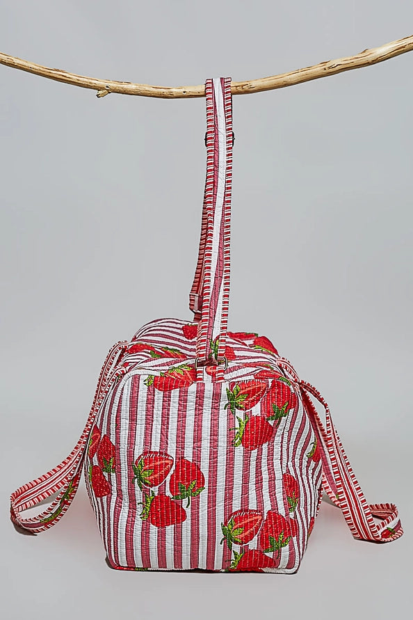 Strawberry Fields Weekender Bag by POL