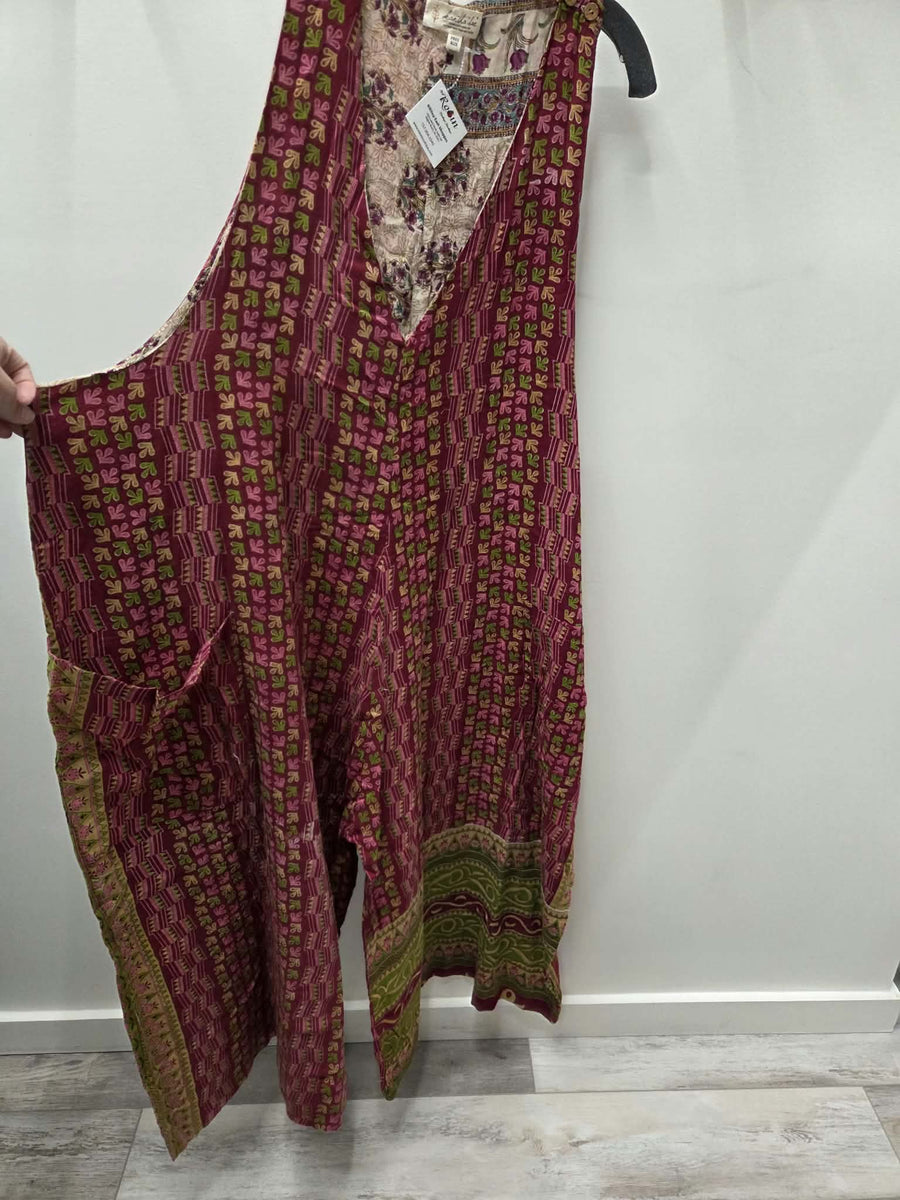 Duality Sari Harmony Wide Leg Jumpsuit #1048 by Kantha Bae
