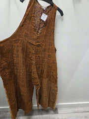 Duality Sari Harmony Wide Leg Jumpsuit #1047 by Kantha Bae