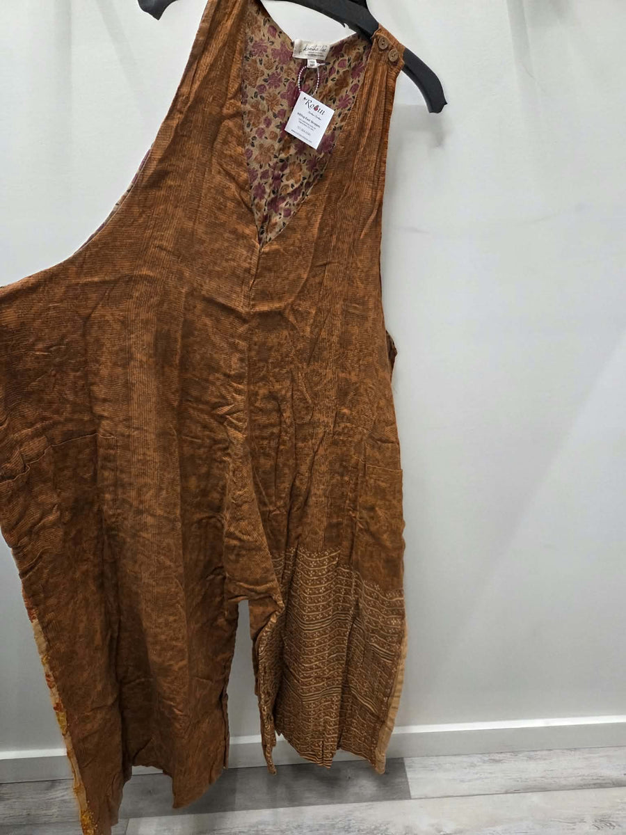Duality Sari Harmony Wide Leg Jumpsuit #1047 by Kantha Bae