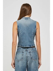 Rebel Spirit Biker Vest by Hidden Jeans