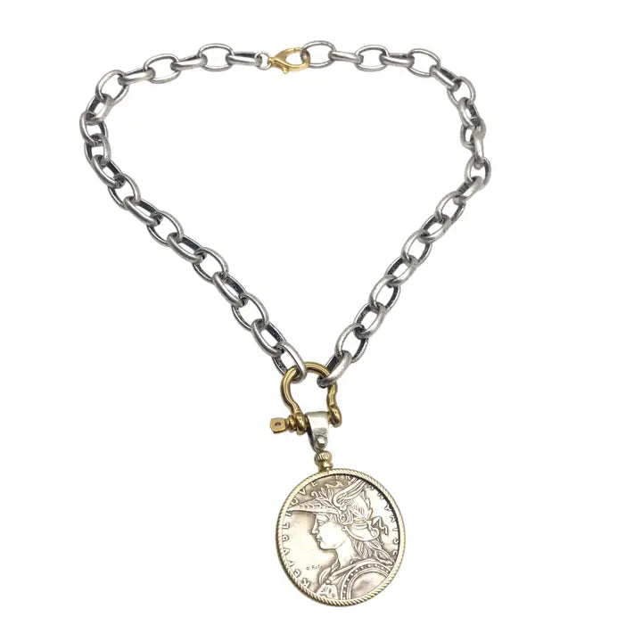 Vintage Coin Necklace