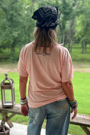 Solid Moon Dance V-Neck Tees by Jaded Gypsy
