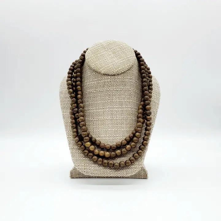 Teakwood Necklace