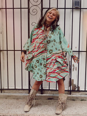 Pareo Kantha Free To Be Button Down #192 by Kantha Bae