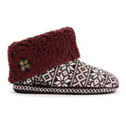 MUK LUKS Women's Melinda Bootie Slipper