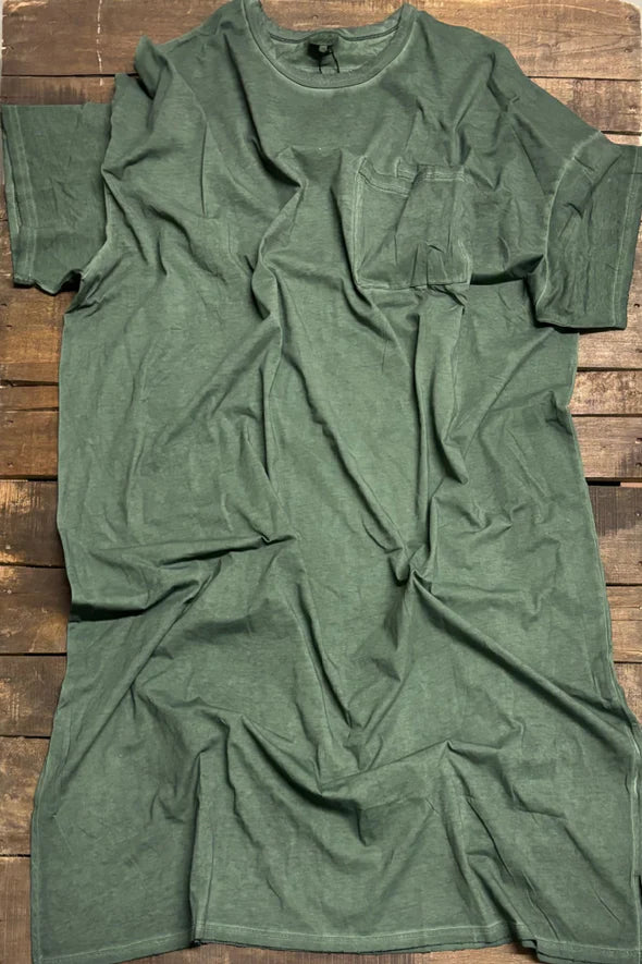 Cute Comfort Dress in Emerald by Jaded Gypsy