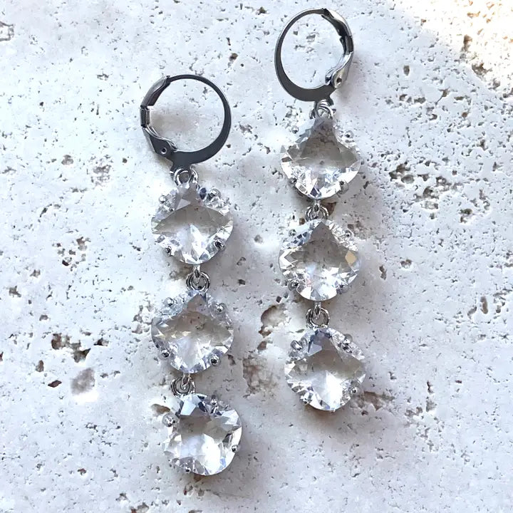 Crystal Bridal Earrings