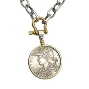 Vintage Coin Necklace
