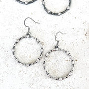 Crystal Hoop Earrings
