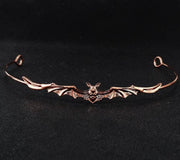 Bat Crown Crystals Tiara Hair Band Bridal Crowns Princess Robin Boutique