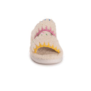 MUK LUKS Women's Ribbed Terry Slide Comfort Contour Slipper