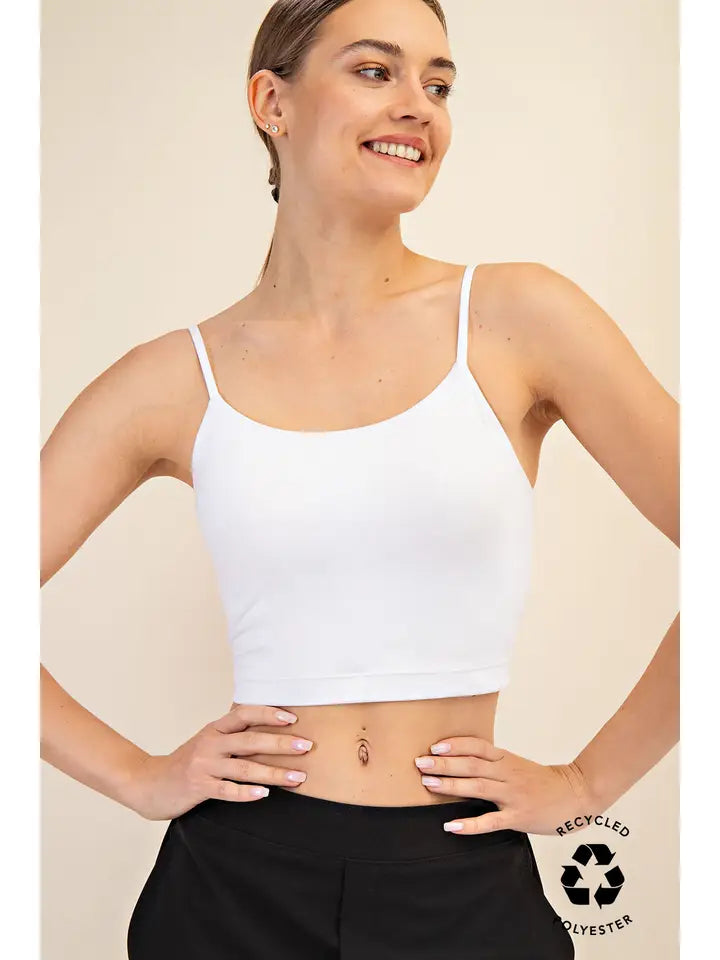 Buttery Basic Cropped Camisole by Rae Mode