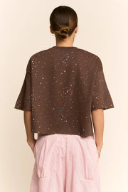 Star Print Relaxed Tee by Davi & Dani