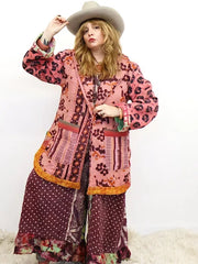 Fine Kantha Drifter Coat #059 by Kantha Bae