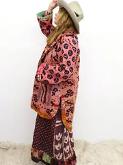Fine Kantha Drifter Coat #059 by Kantha Bae
