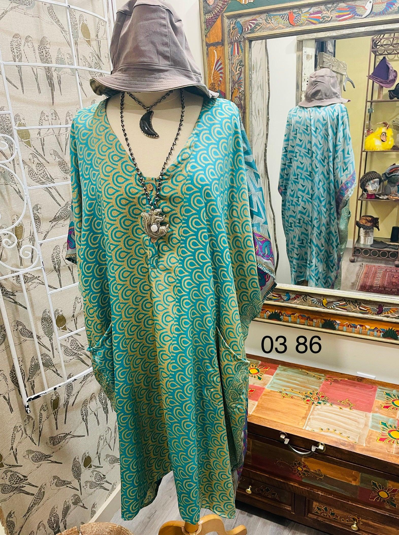 Silk Midi Muu by Kantha Bae - Robin Boutique-Boutique 