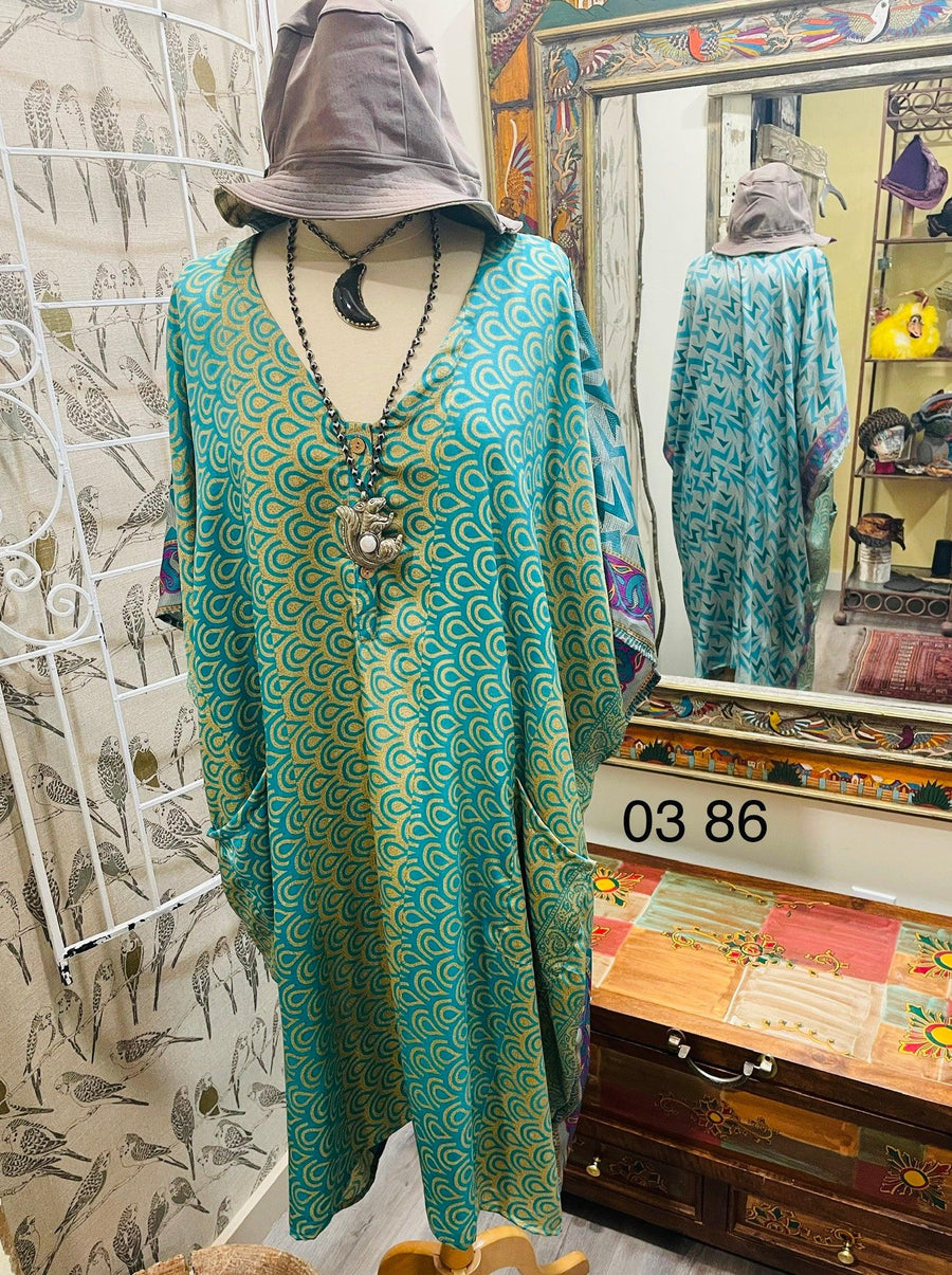 Silk Midi Muu by Kantha Bae - Robin Boutique-Boutique 