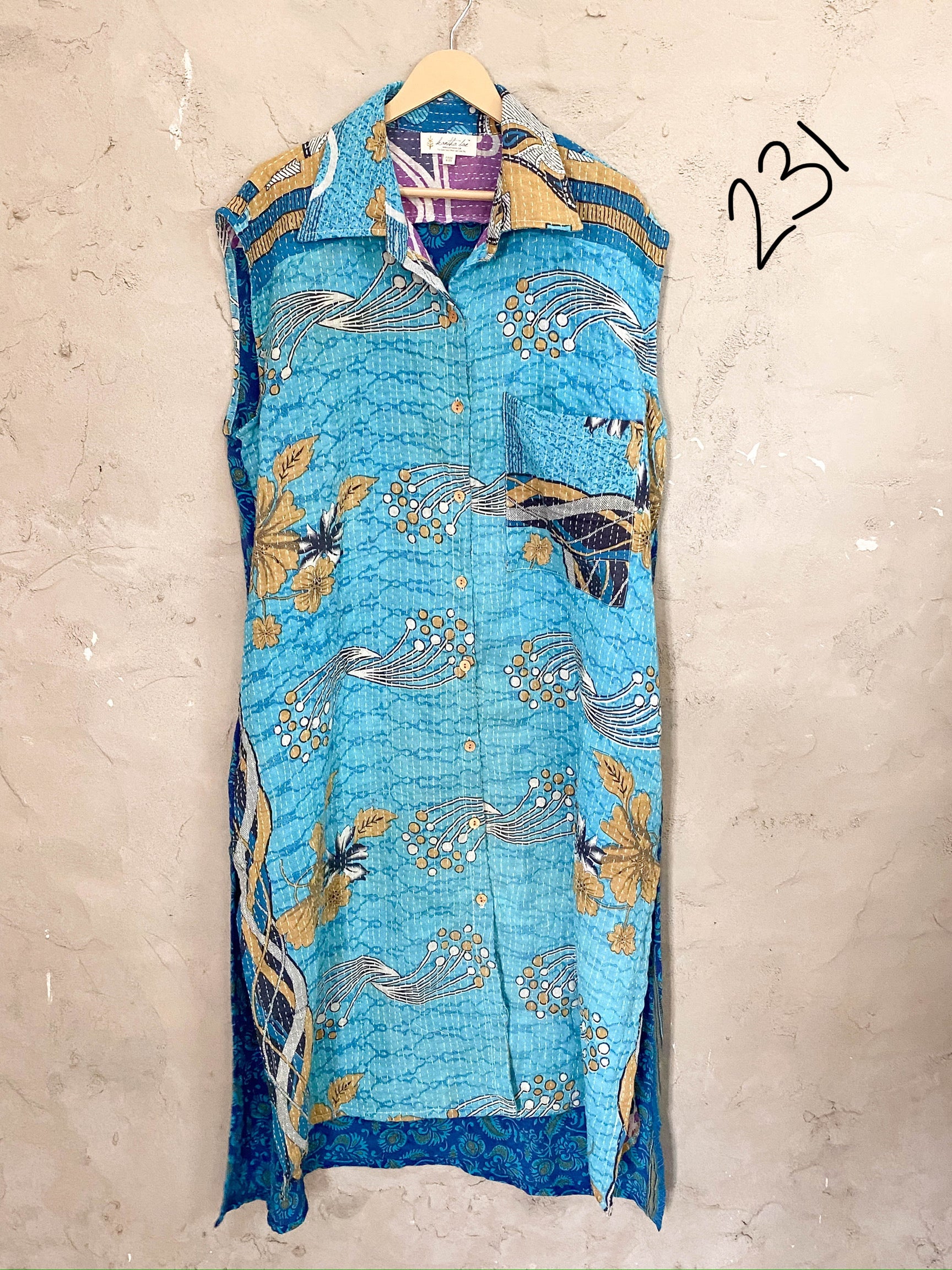 Good Vibes Duster by Kantha Bae - Robin Boutique-Boutique 