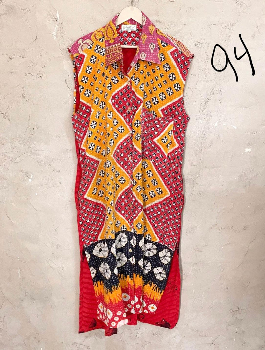 Good Vibes Duster by Kantha Bae - Robin Boutique-Boutique 