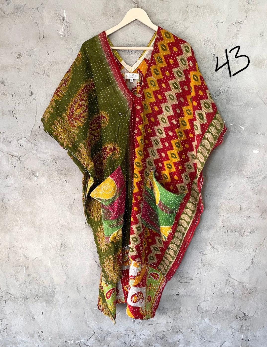 Kantha Hi Lo Tunic by Kantha Bae One Size - Robin Boutique-Boutique 