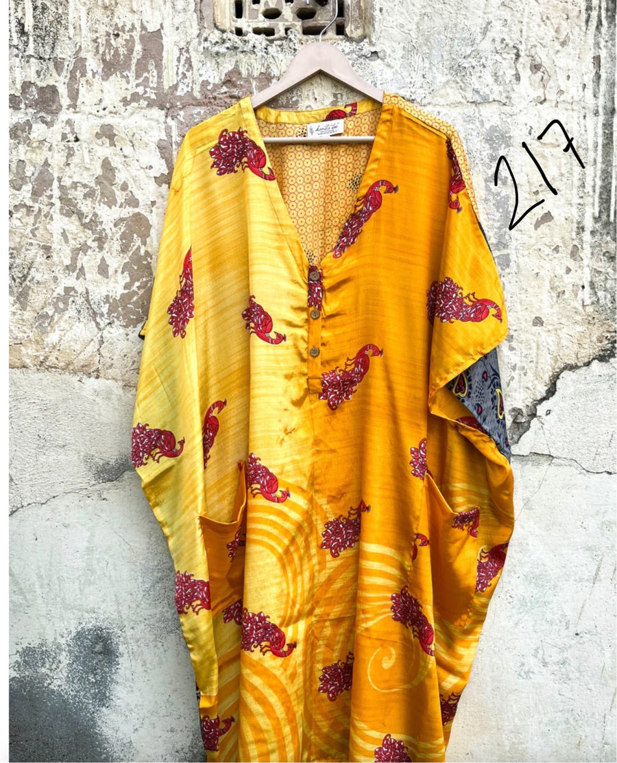 Silk Midi Muu #217 by Kantha Bae