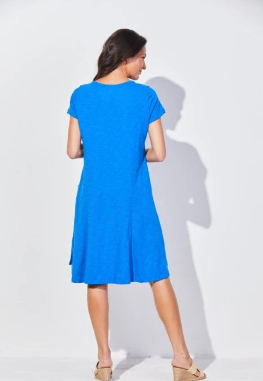 Escape by Habitat Scoop Neck Pocket Dress - Robin Boutique-Boutique 
