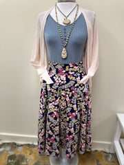 Open Front Cotton Cardigan 1387388 - Robin Boutique-Boutique 